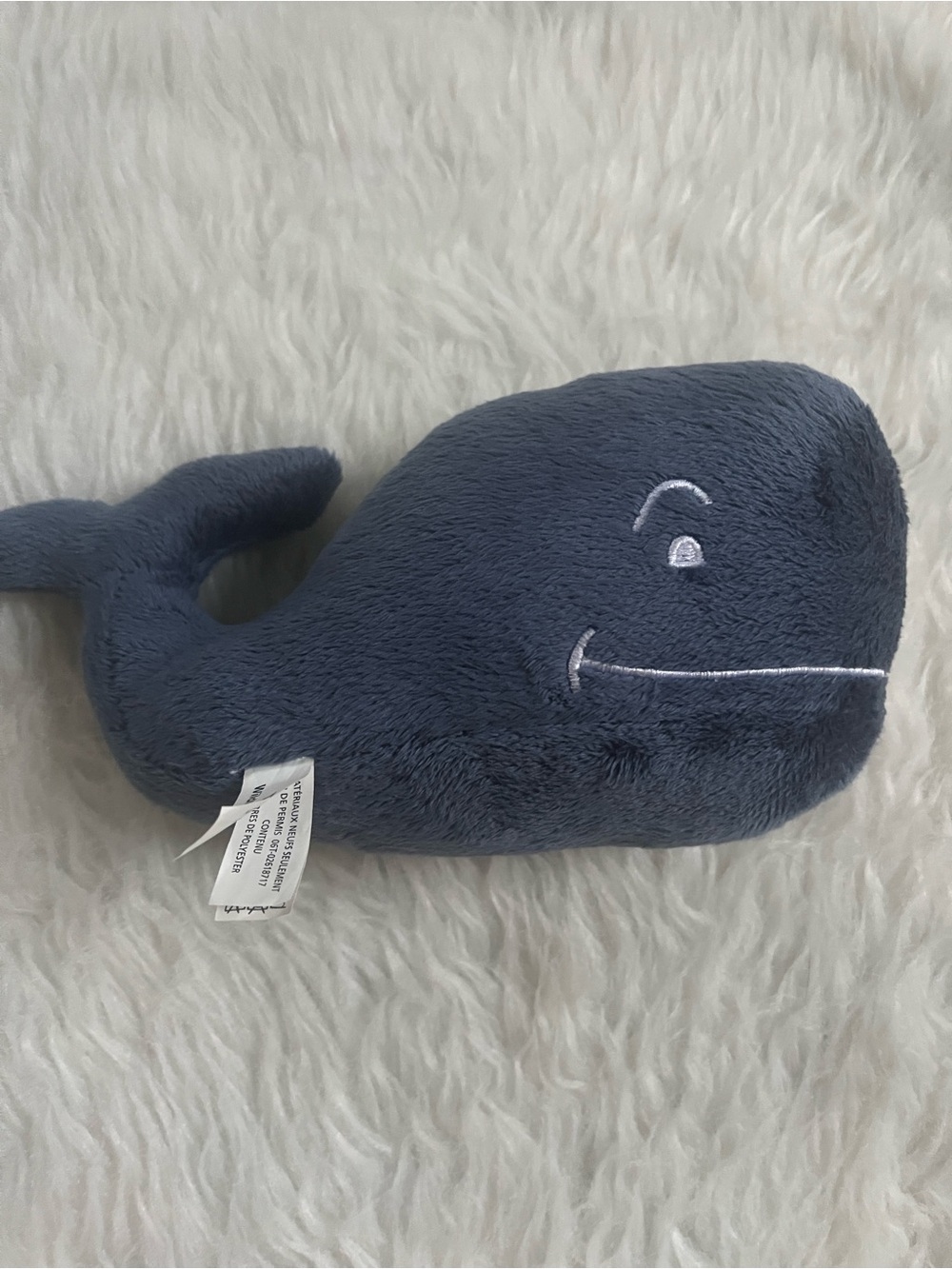 Vineyard Vines plush  Whale Stuffed Animal - Navy Blue by wild life artists